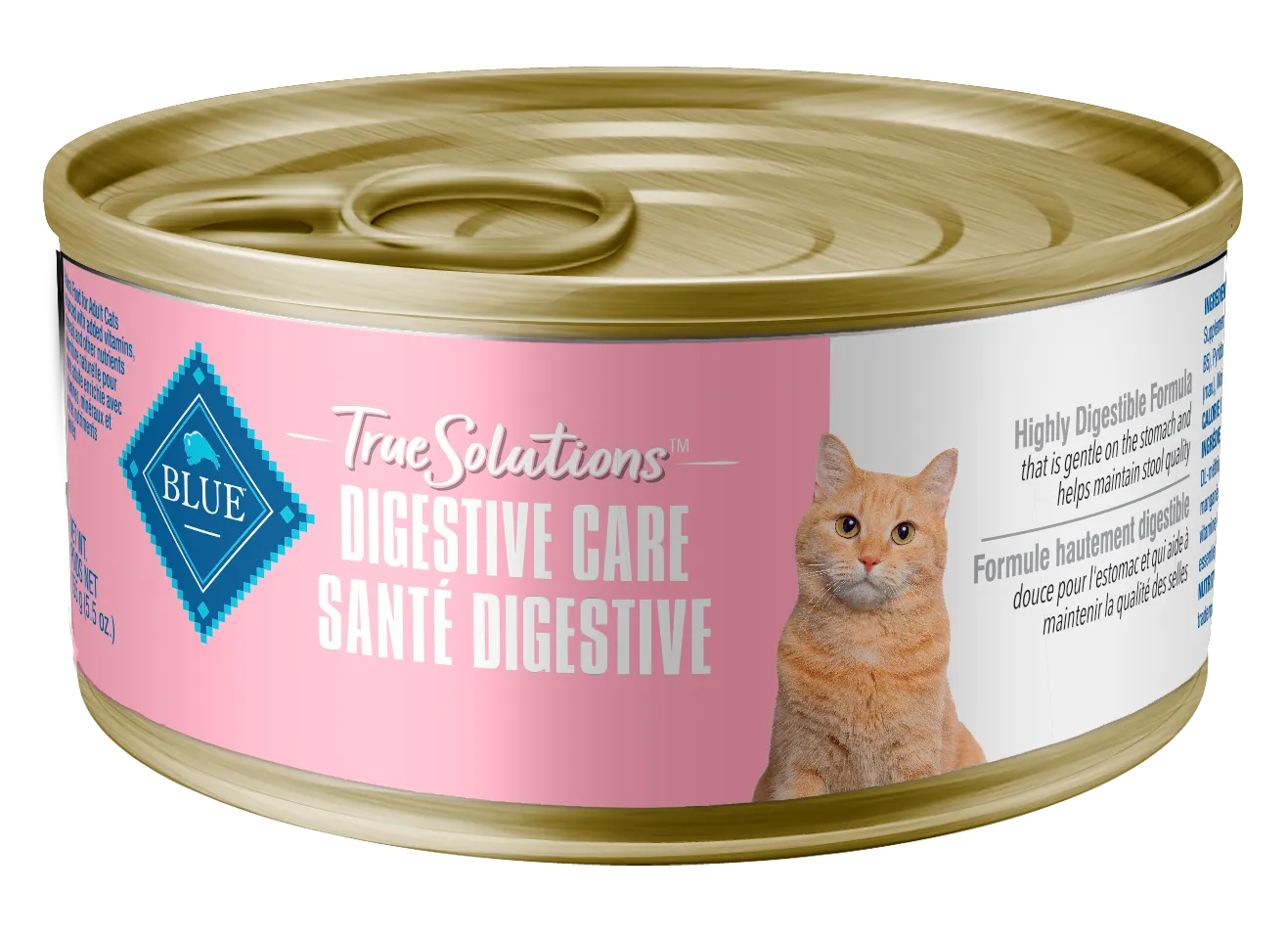 Blue Buffalo True Solutions Digestive Care 5.5oz dry cat food, cat kibble