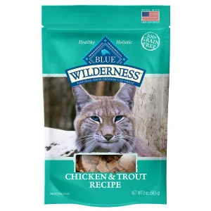 Blue Buffalo Wilderness Chicken & Trout Treats cat treats, soft cat treats