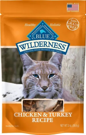 Blue Buffalo Wilderness Chicken & Turkey Cat Treats cat treats, soft cat treats