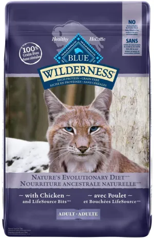 Blue Buffalo  Wilderness Chicken Cat Food adult cat food, best cat food for adults