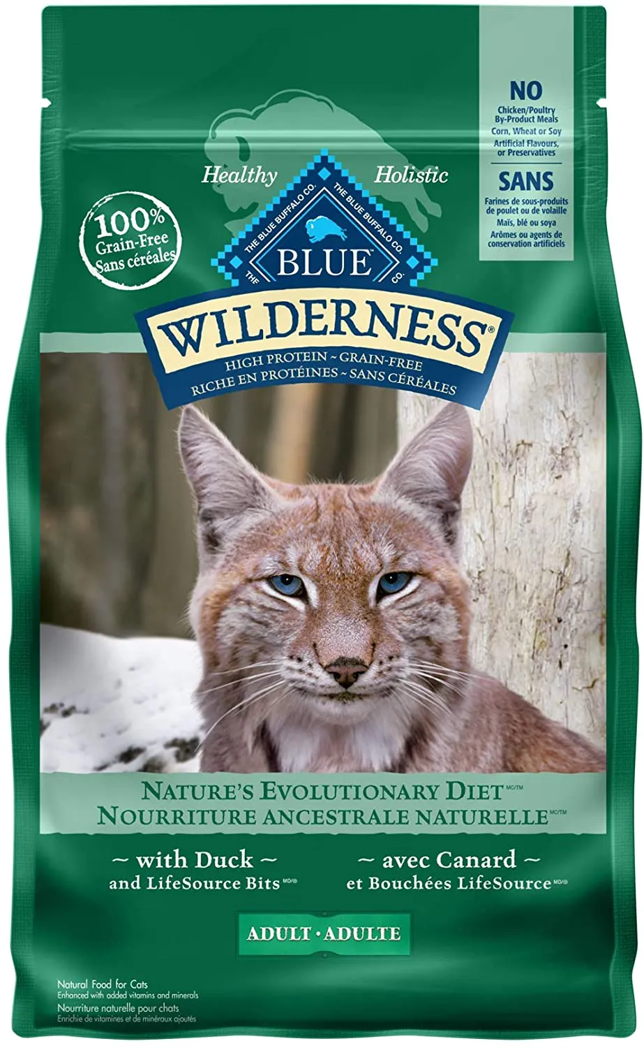 Blue Buffalo Wilderness Duck Cat Food dry cat food, cat kibble