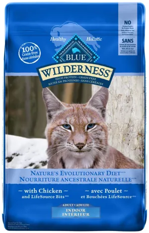 Blue Buffalo Wilderness Indoor Chicken Cat Food dry cat food, cat kibble