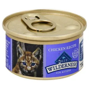 Blue Buffalo Wilderness Kitten Recipe Canned Cat Food wet cat food, canned cat food