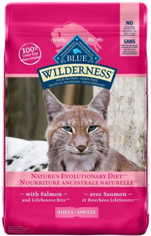 Blue Buffalo  Wilderness Salmon Cat Food adult cat food, best cat food for adults
