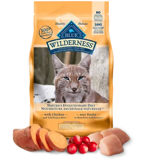 Blue Buffalo  Wilderness Weight Control Chicken Recipe dry cat food, cat kibble