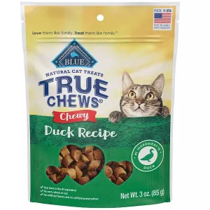 Blue TrueChew Cat Duck 85g cat treats, natural cat treats
