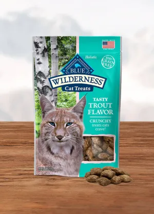 Blue Wilderness Crunchy Cat Treats Trout Flavor adult cat food, best cat food for adults