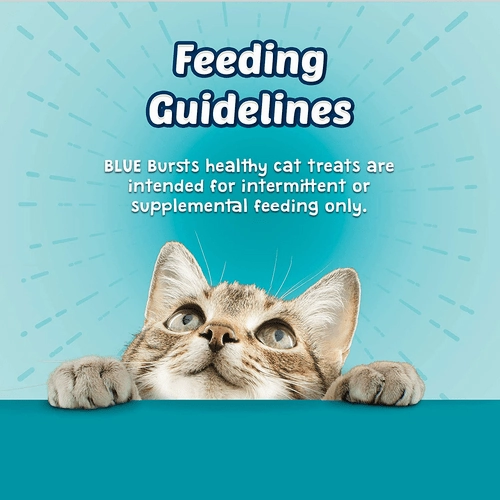 BLUE Bursts Cat Treats; Savory Seafood