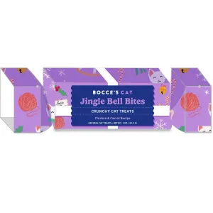 Bocce's Bakery Jingle Bell Bites Chicken & Carrot Cat Treats crunchy cat treats, grain free cat treats