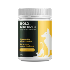 Bold by Nature  Slippery Elm 100g cat vitamins, cat immune support