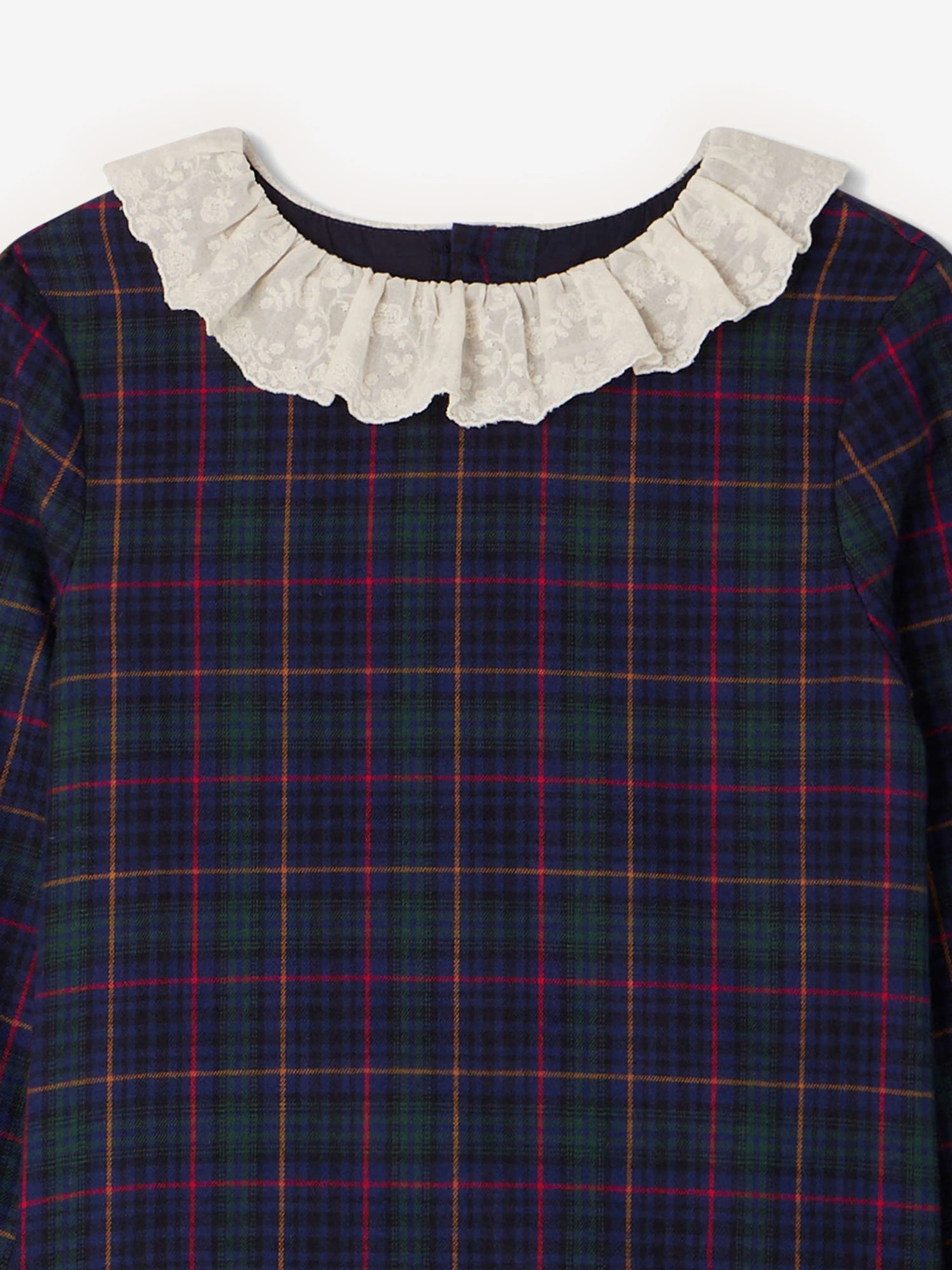 Bonpoint Girls Mariela Dress in Blue