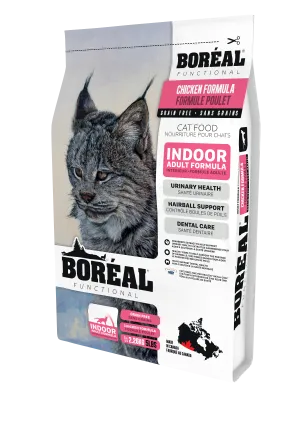 Boreal Functional Cat Indoor Chicken adult cat food, best cat food for adults