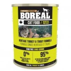 Boreal Heritage Turkey & Trout Cat Canned Food adult cat food, best cat food for adults