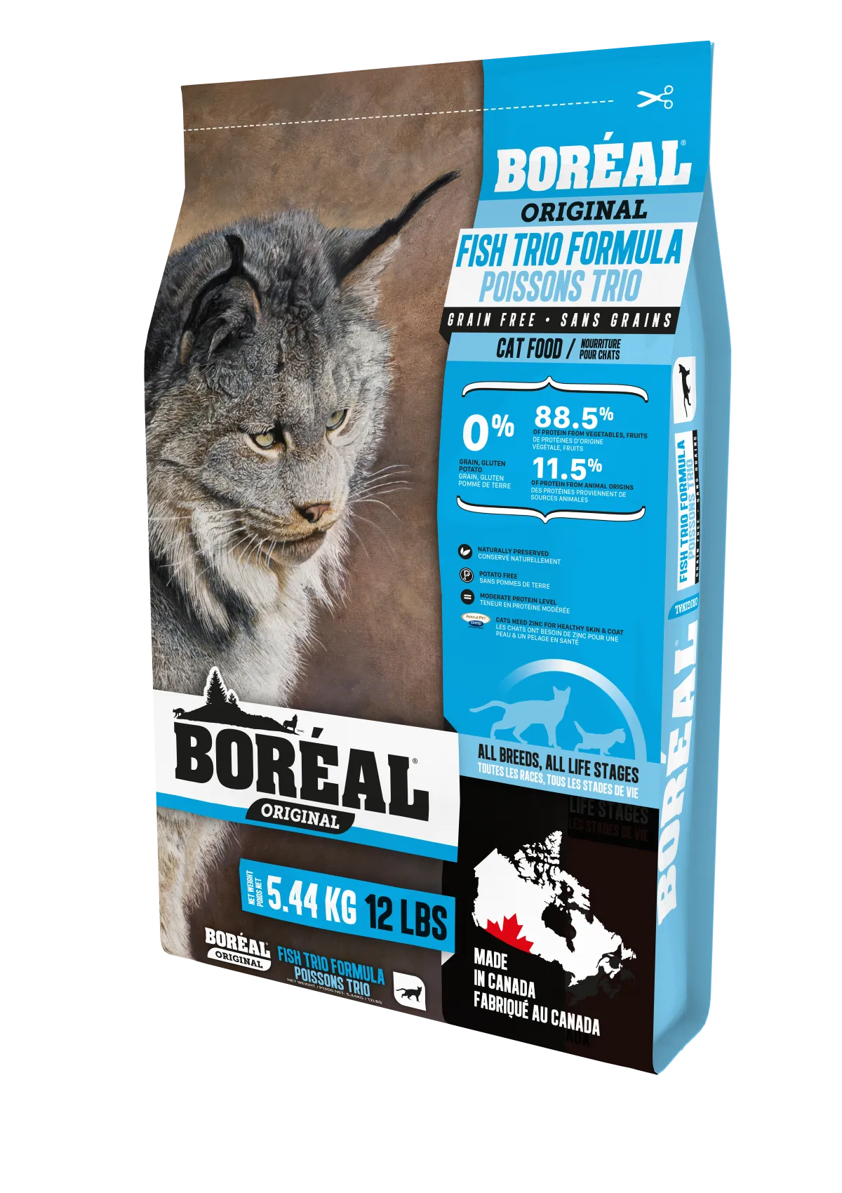 Boreal Original Cat GF Fish Trio