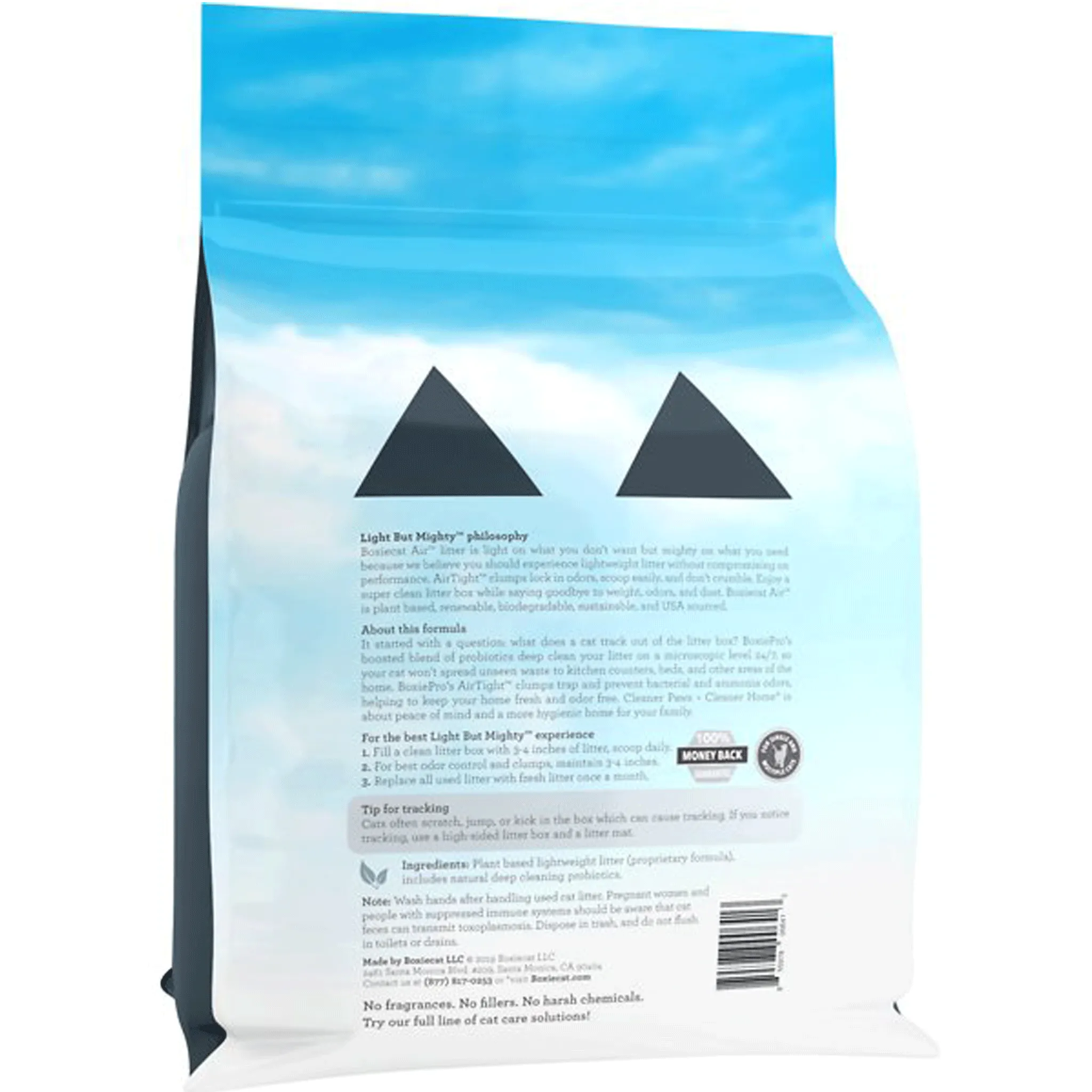 Boxiecat Air Lightweight Litter PRO Deep Clean Cat Waste Management