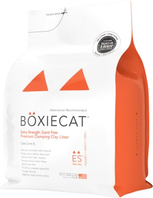 Boxiecat Extra Strength Premium Clumping Clay Litter 28lb adult cat food, best cat food for adults