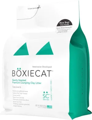 Boxiecat Gently Scented Premium Clumping Clay Litter clumping cat litter, odor control litter