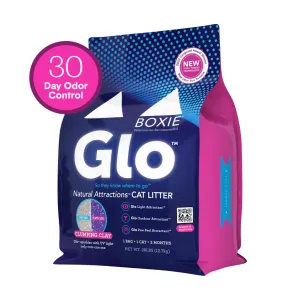 Boxiecat Glo Natural Attractions Clumping Clay Litter 28lb adult cat food, best cat food for adults