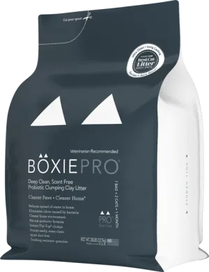 Boxiecat Pro Deep Clean Probiotics Litter 28lb adult cat food, best cat food for adults