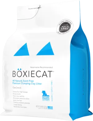 Boxiecat Scent-free Premium Clumping Clay Litter 28lb adult cat food, best cat food for adults