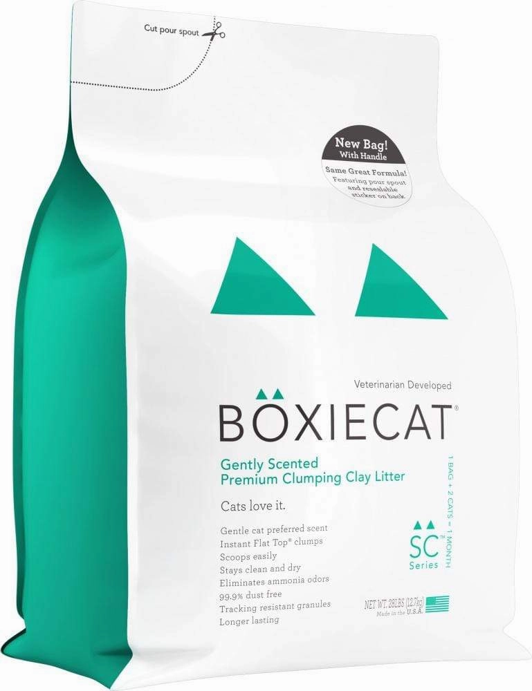 Boxiecat Gently Scented Premium Clumping Clay Litter