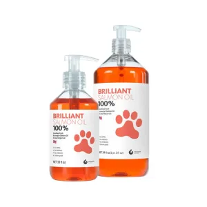 Brilliant Salmon Oil cat vitamins, cat immune support