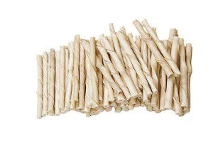 Burgham CattleRanch Twisted  Rawhide  Stick 5 in x 10mm (100) Pack DD-6112 adult cat food, best cat food for adults