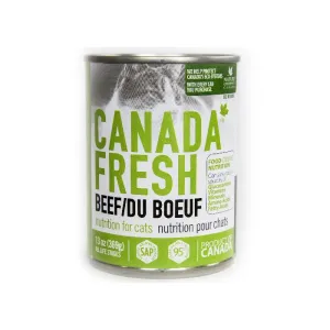 Canada Fresh Cat Beef 13oz adult cat food, best cat food for adults