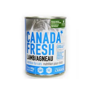 Canada Fresh Cat Lamb 13oz adult cat food, best cat food for adults