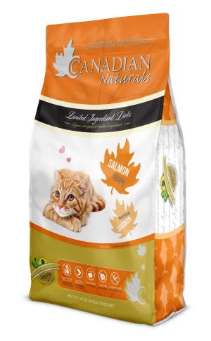 Canadian Naturals Cat LID Grain Free Salmon adult cat food, best cat food for adults
