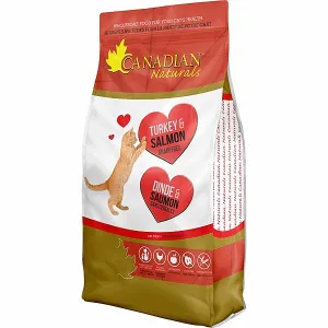 Canadian Naturals Grain Free Turkey & Salmon CAT adult cat food, best cat food for adults
