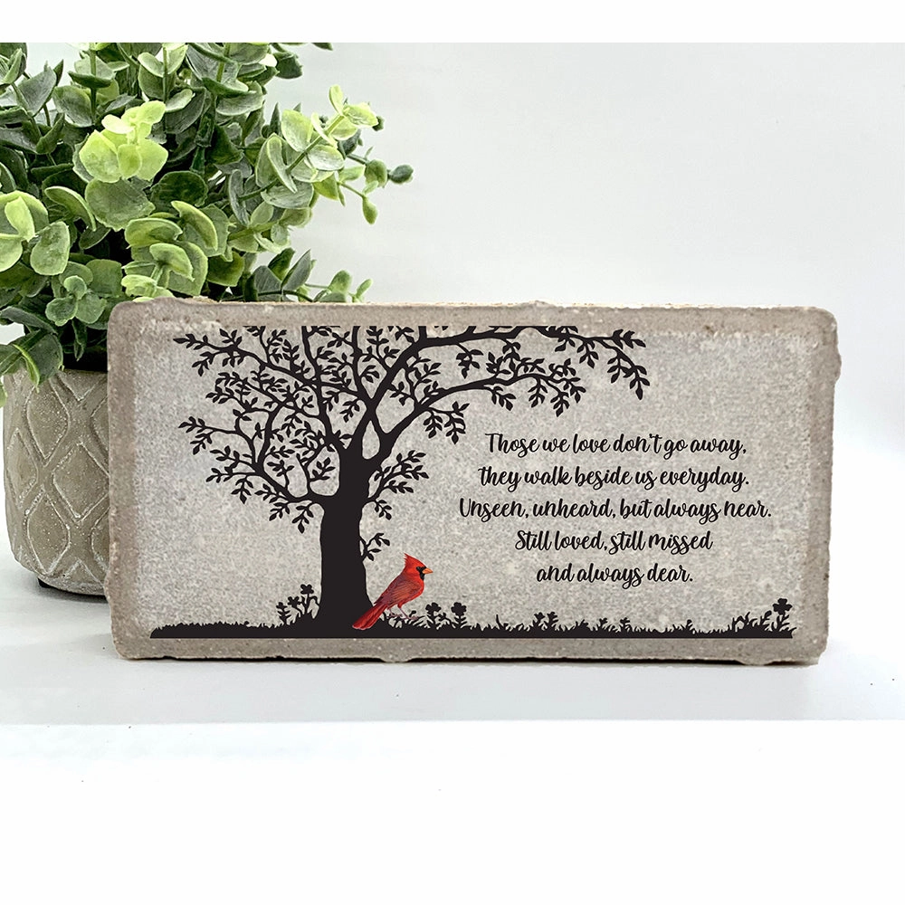 Cardinal Memorial Stone -READY TO SHIP