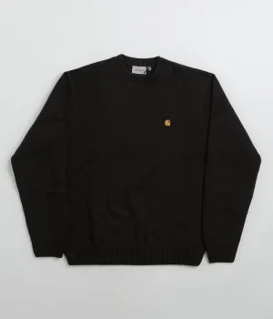 Carhartt Chane Crewneck Sweatshirt - Black / Gold Carhartt