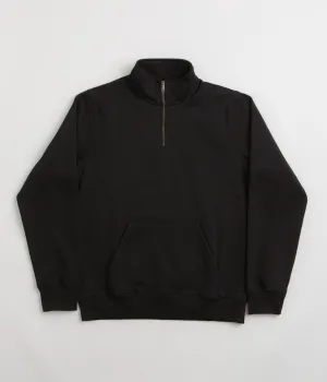 Carhartt Chase Zip Neck Sweatshirt - Black / Gold Carhartt