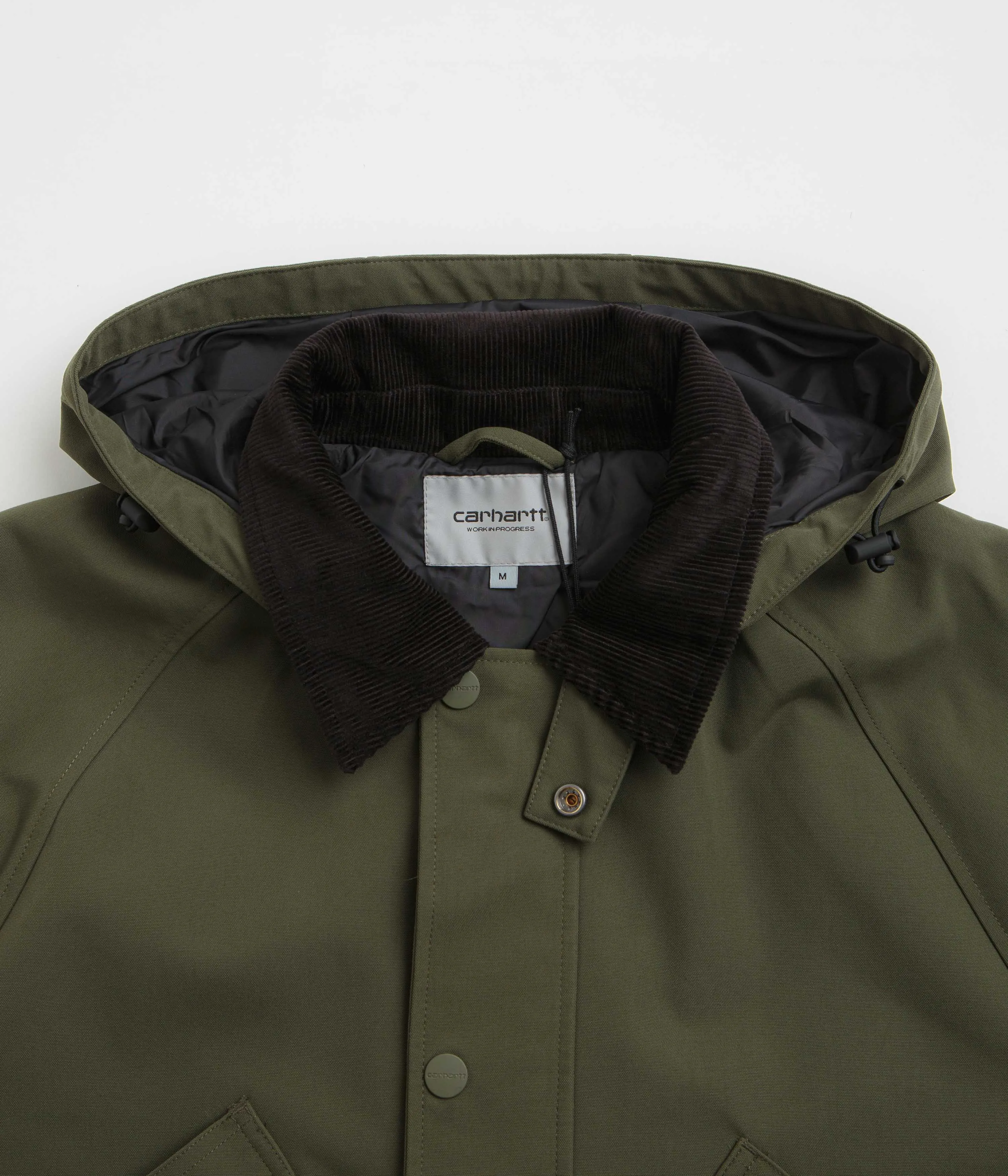Carhartt Clarton Jacket - Office Green / Black Carhartt