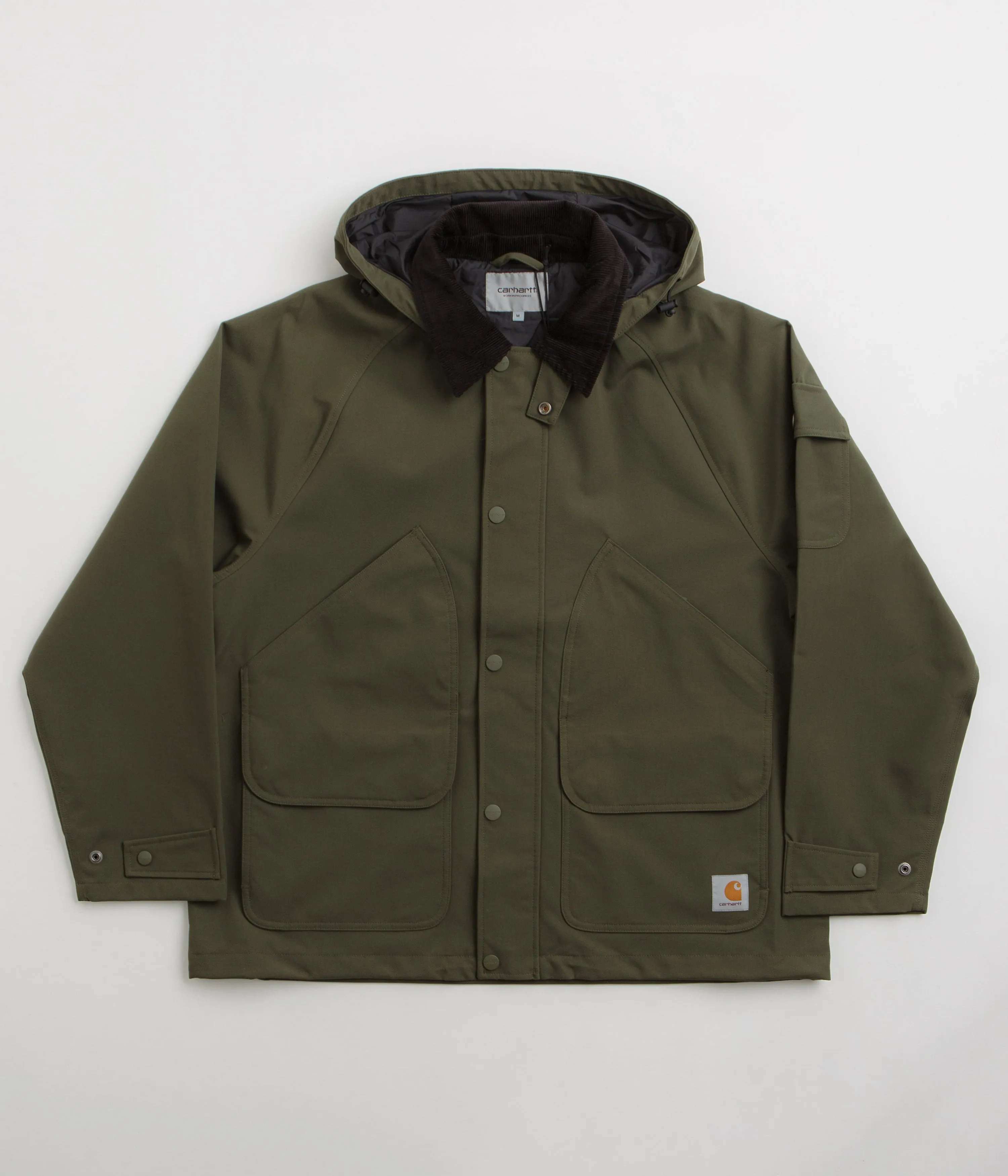 Carhartt Clarton Jacket - Office Green / Black Carhartt