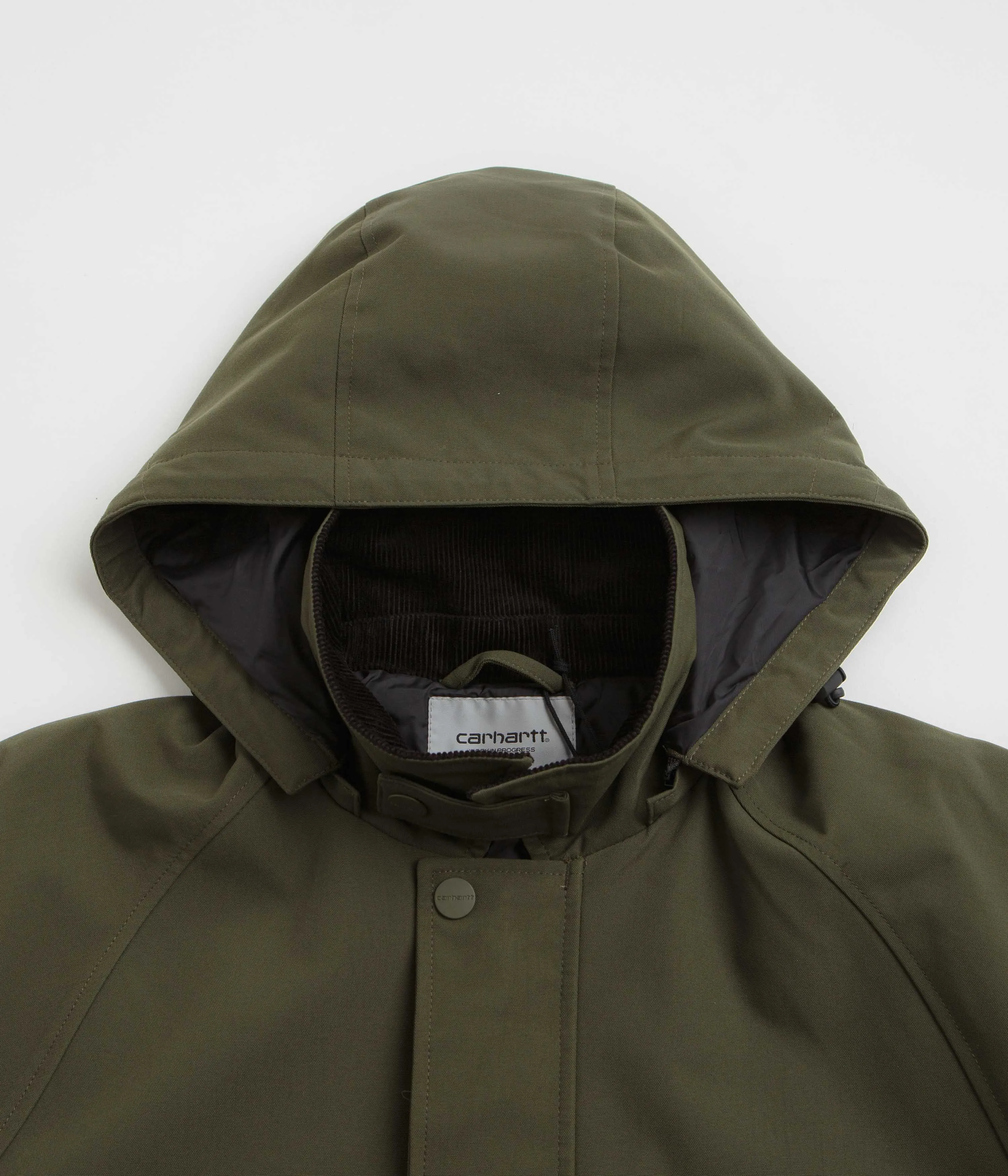 Carhartt Clarton Jacket - Office Green / Black Carhartt