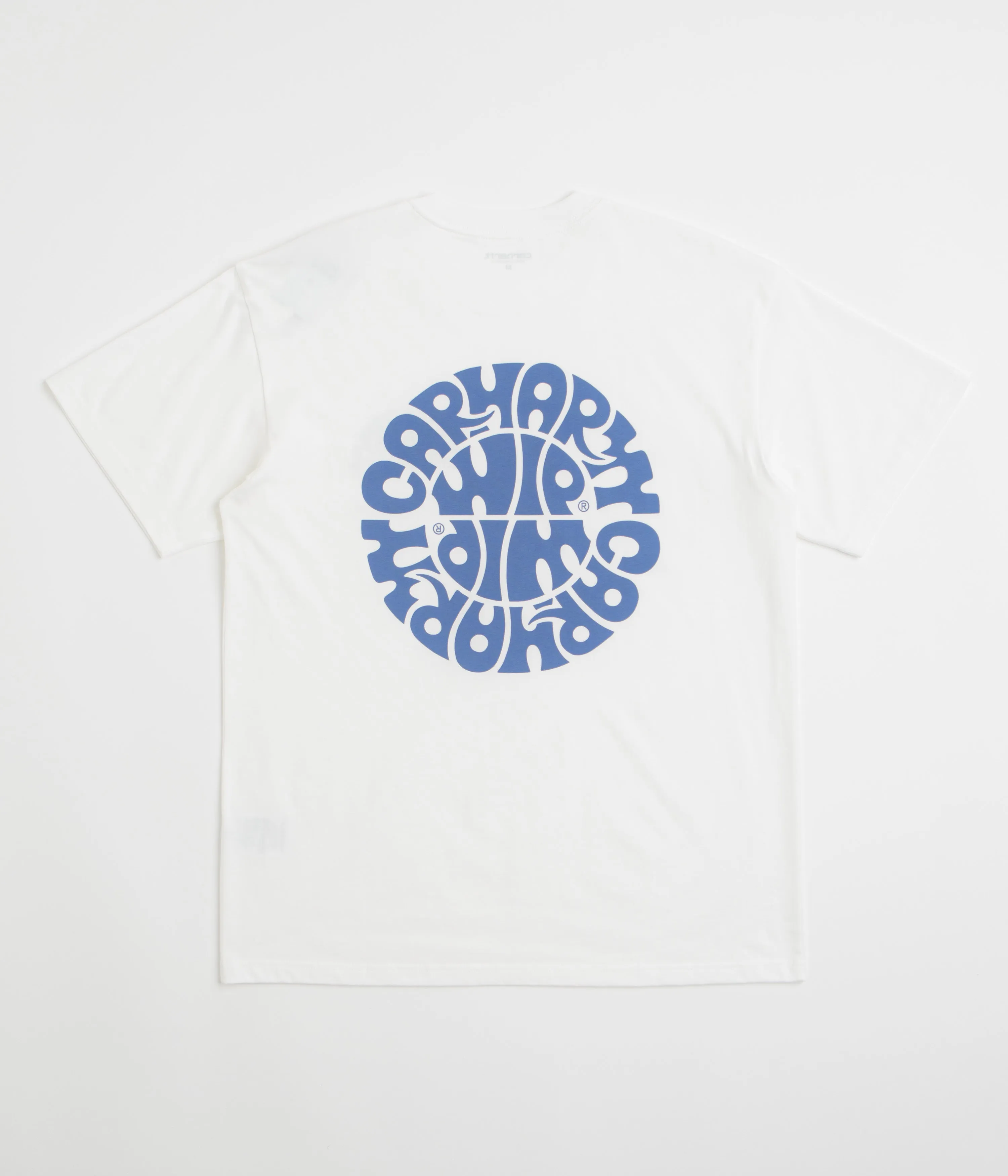Carhartt Jazzy T-Shirt - White / Blue Iris Carhartt