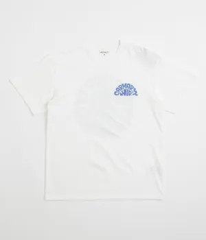 Carhartt Jazzy T-Shirt - White / Blue Iris Carhartt