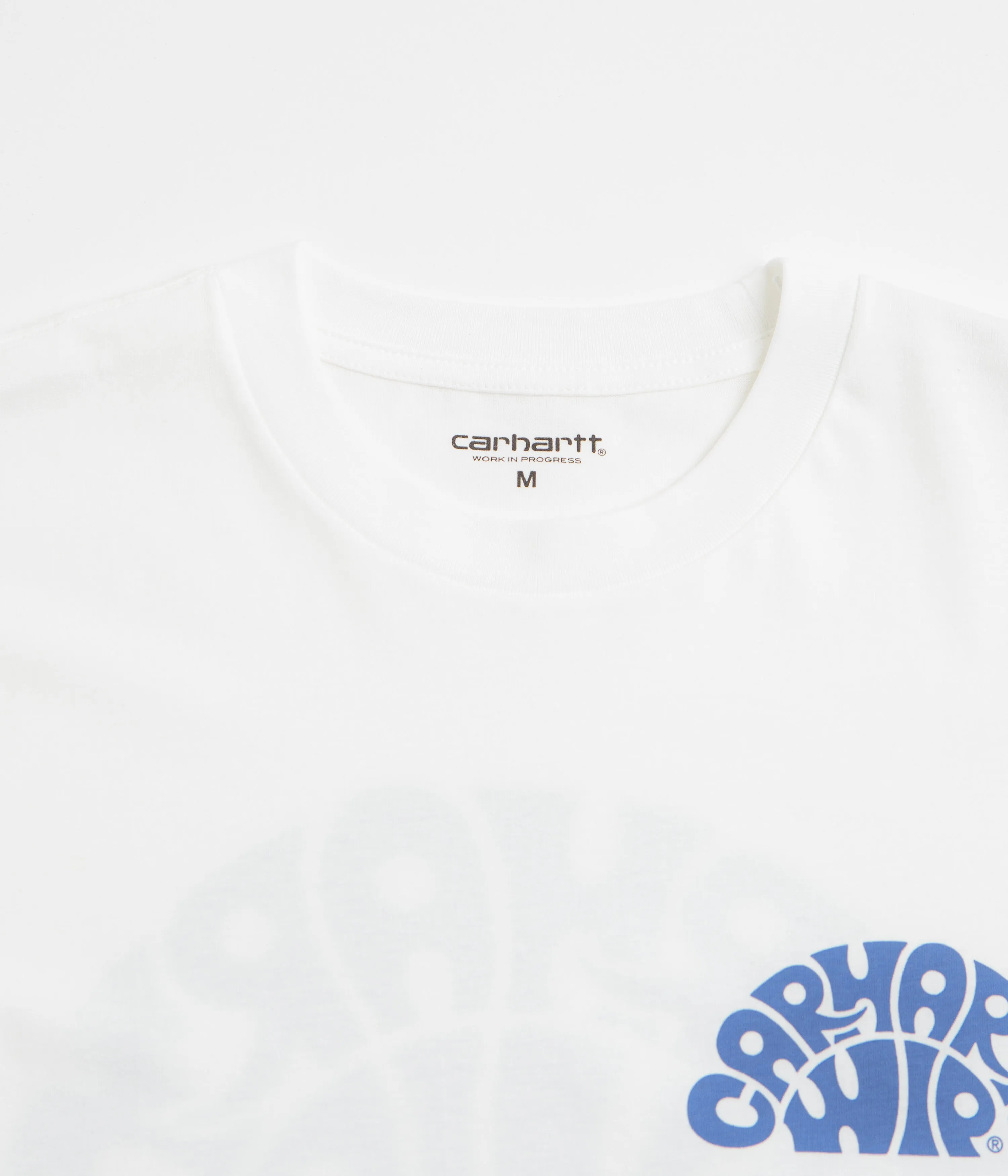 Carhartt Jazzy T-Shirt - White / Blue Iris Carhartt