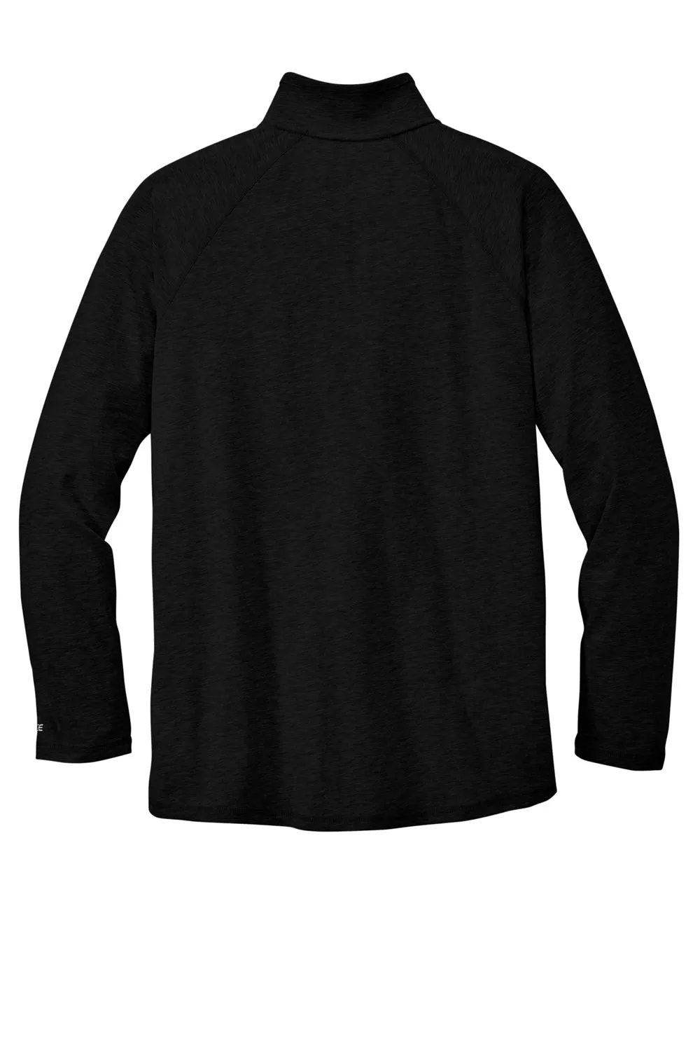 Carhartt Mens Force Moisture Wicking 1/4 Zip Long Sleeve T-Shirt w/ Pocket - Black