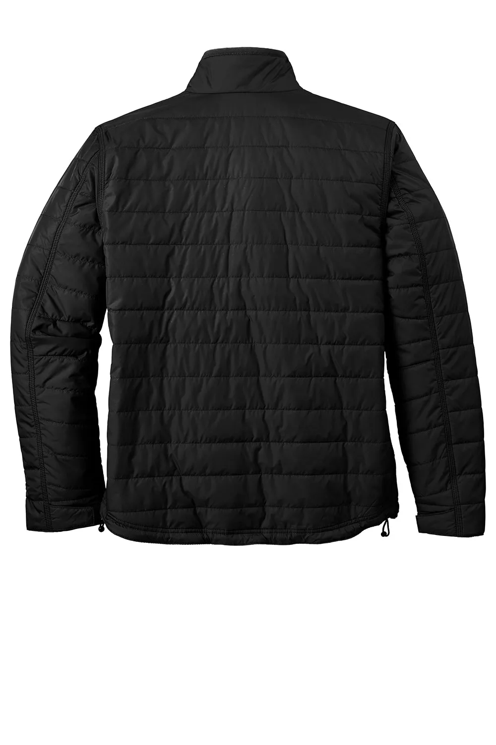 Carhartt Mens Gilliam Wind & Water Resistant Full Zip Jacket - Black