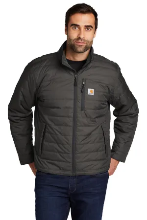 Carhartt Mens Gilliam Wind & Water Resistant Full Zip Jacket - Shadow Grey