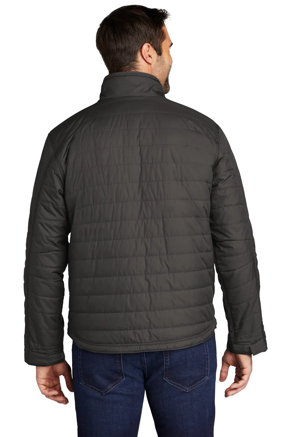 Carhartt Mens Gilliam Wind & Water Resistant Full Zip Jacket - Shadow Grey