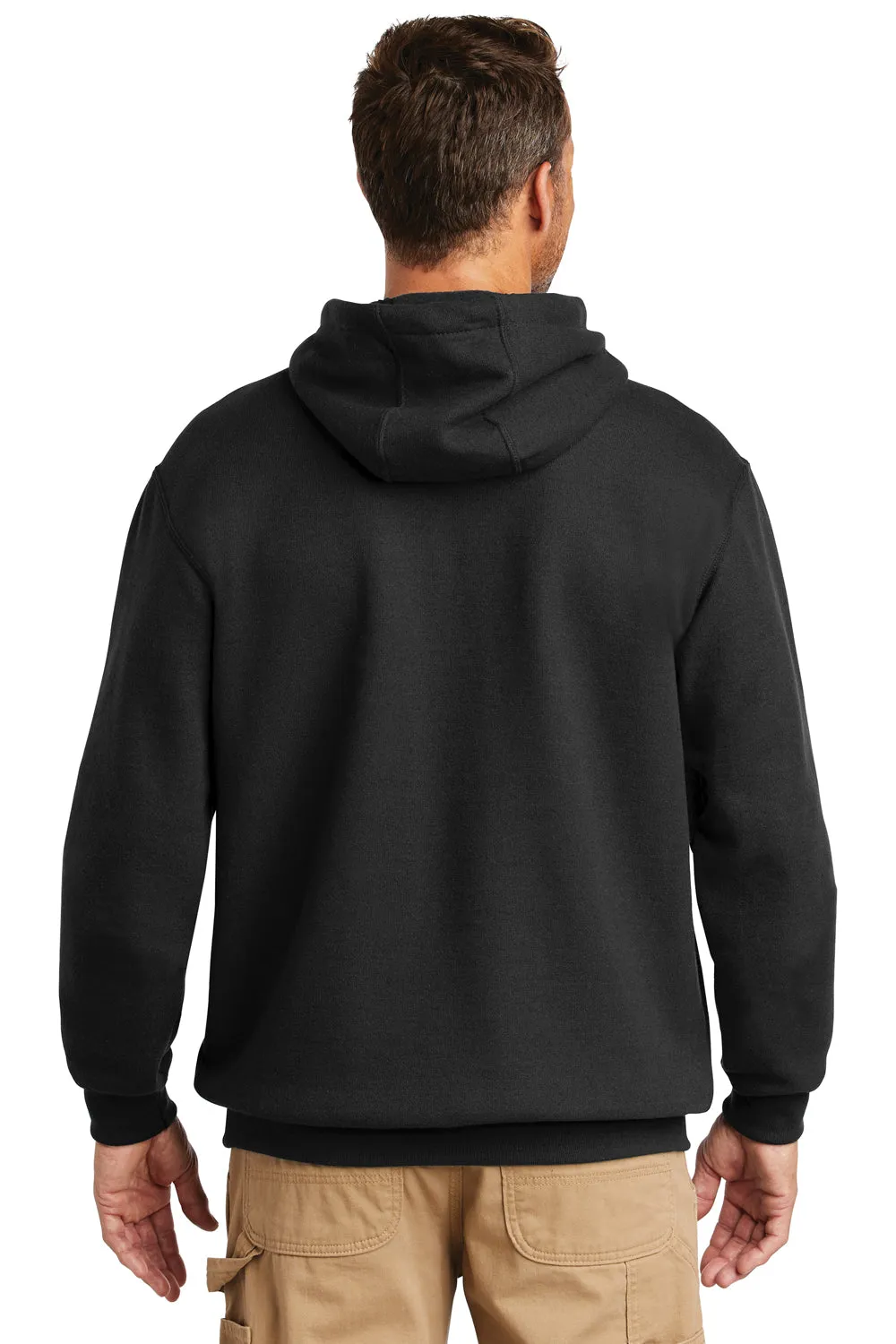 Carhartt Mens Hooded Sweatshirt Hoodie w/ Pouch Pocket - Black