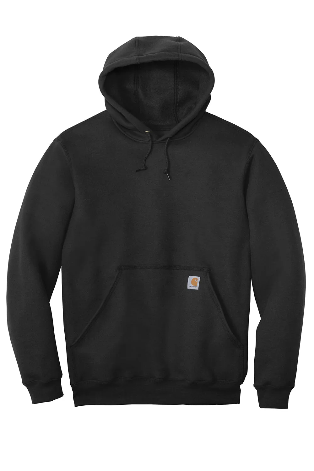 Carhartt Mens Hooded Sweatshirt Hoodie w/ Pouch Pocket - Black