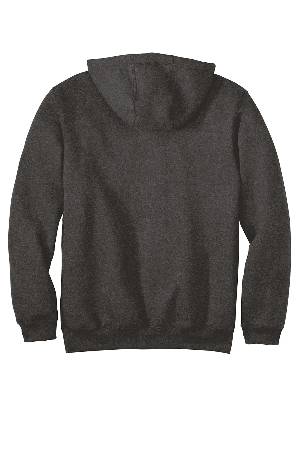 Carhartt Mens Hooded Sweatshirt Hoodie w/ Pouch Pocket - Heather Carbon Grey