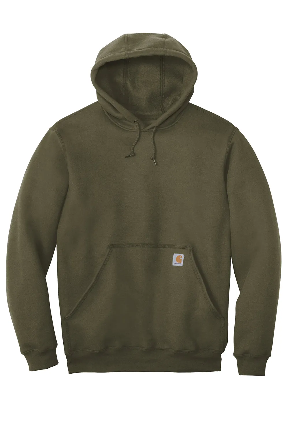Carhartt Mens Hooded Sweatshirt Hoodie w/ Pouch Pocket - Moss Green