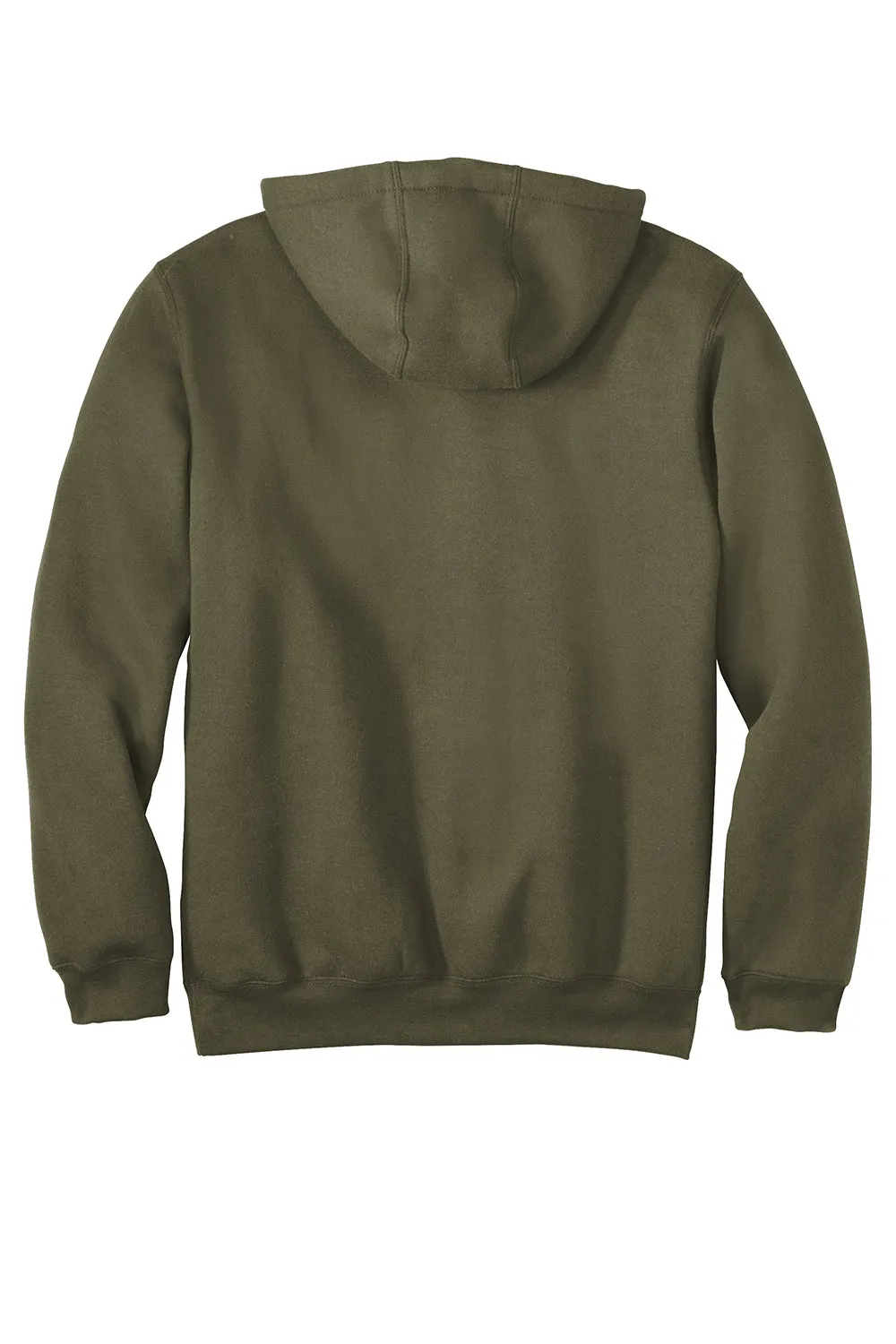Carhartt Mens Hooded Sweatshirt Hoodie w/ Pouch Pocket - Moss Green