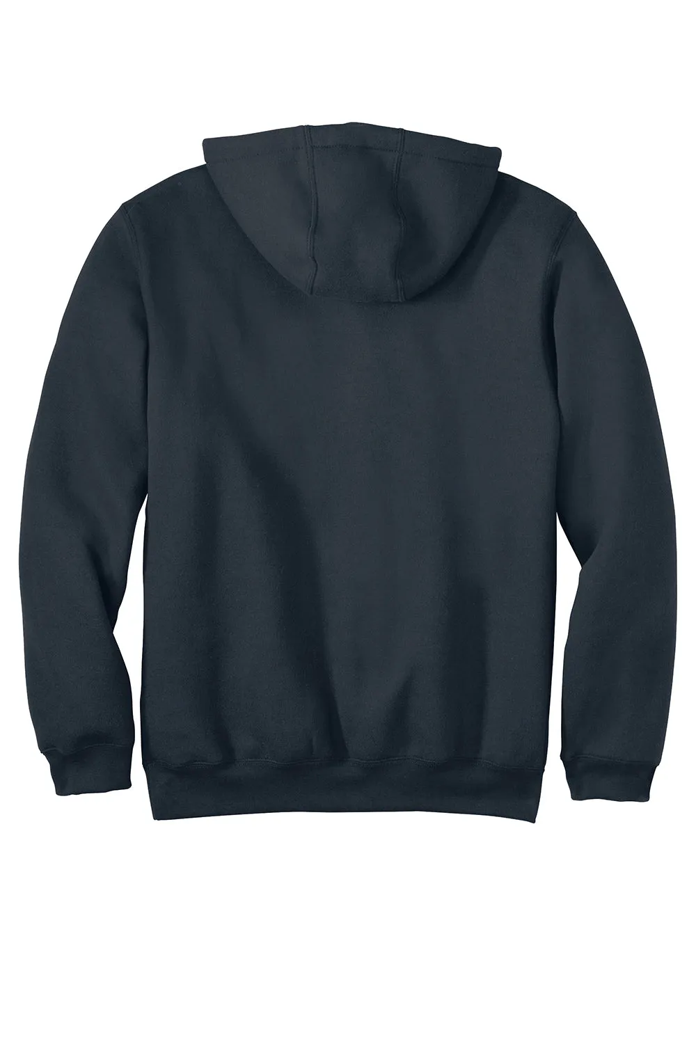 Carhartt Mens Hooded Sweatshirt Hoodie w/ Pouch Pocket - Navy Blue